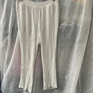 Girls’ size L crepe swim coverup pants